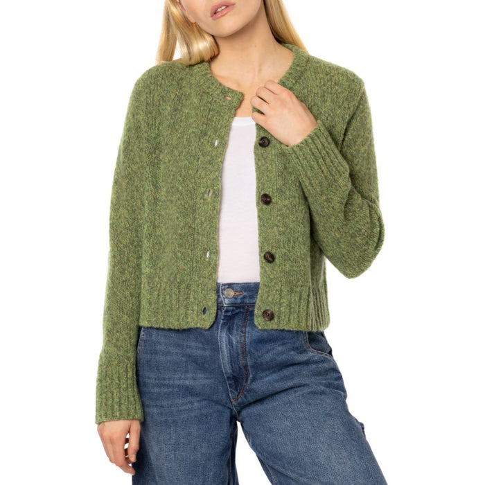 Borough Cosy Cardigan Green