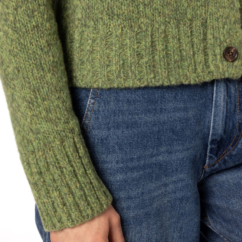 Borough Cosy Cardigan Green