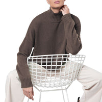 Dublin Handmade Cashmere Sweater - Bark