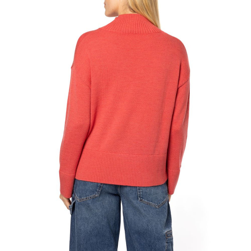 Relaxed sweater Vintage Red