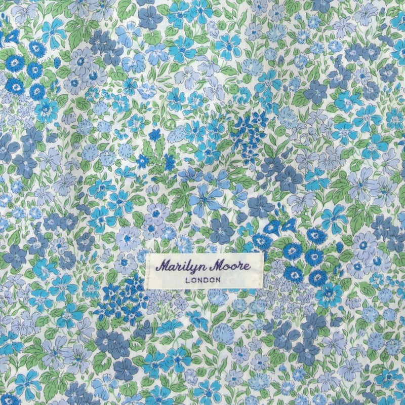 Liberty Tana Lawn bag Marilyn Moore Blue Floral