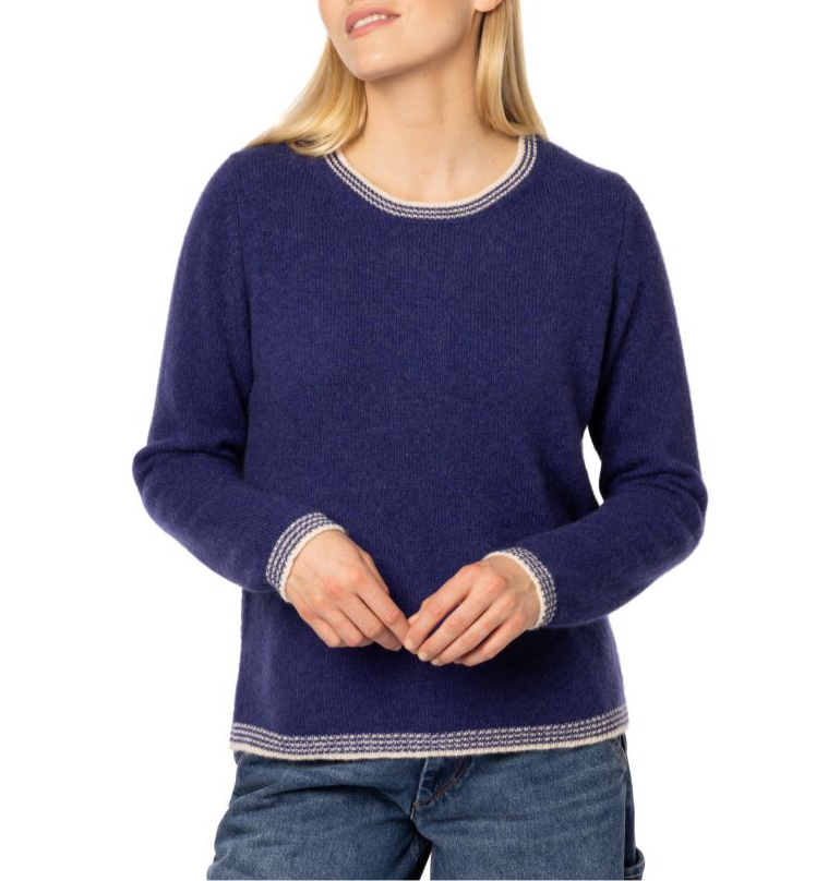 Purbeck Handmade Cashmere Sweater Ink
