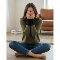 Loro Piana Cashmere sweater Khaki Green by Marilyn Moore Dani