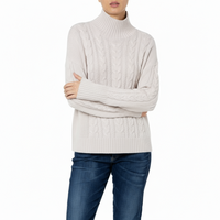 Anya 2.0 More Slouchy Cable knit Cashmere Sweater