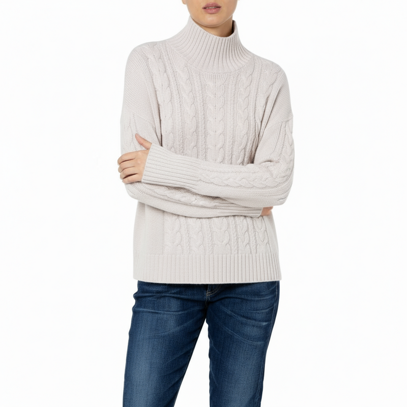 Anya Cable knit Oversize Cashmere Last one