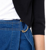 Black Cashmere Cardigan Party Shrug Avi by Marilyn Moore