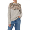 Marilyn Moore Scottish Fair Isle Sweater Natural Donegal Banff by Marilyn Moore