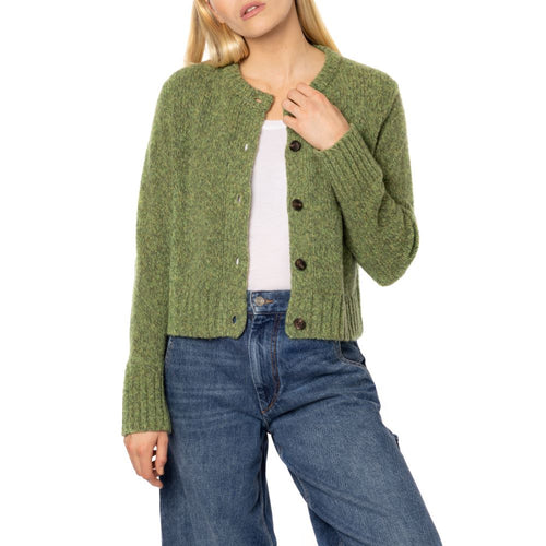 Borough Cosy Cardigan Green