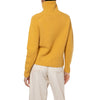 Claudia Yellow High neck Cashmere Sweater by Marilyn Moore