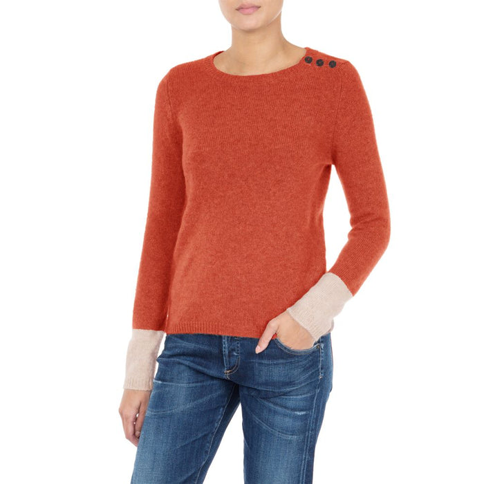 Dani Handmade Cashmere Jumper Marmalade