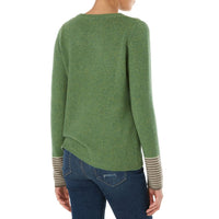 Devon Handmade Cashmere Sweater Green