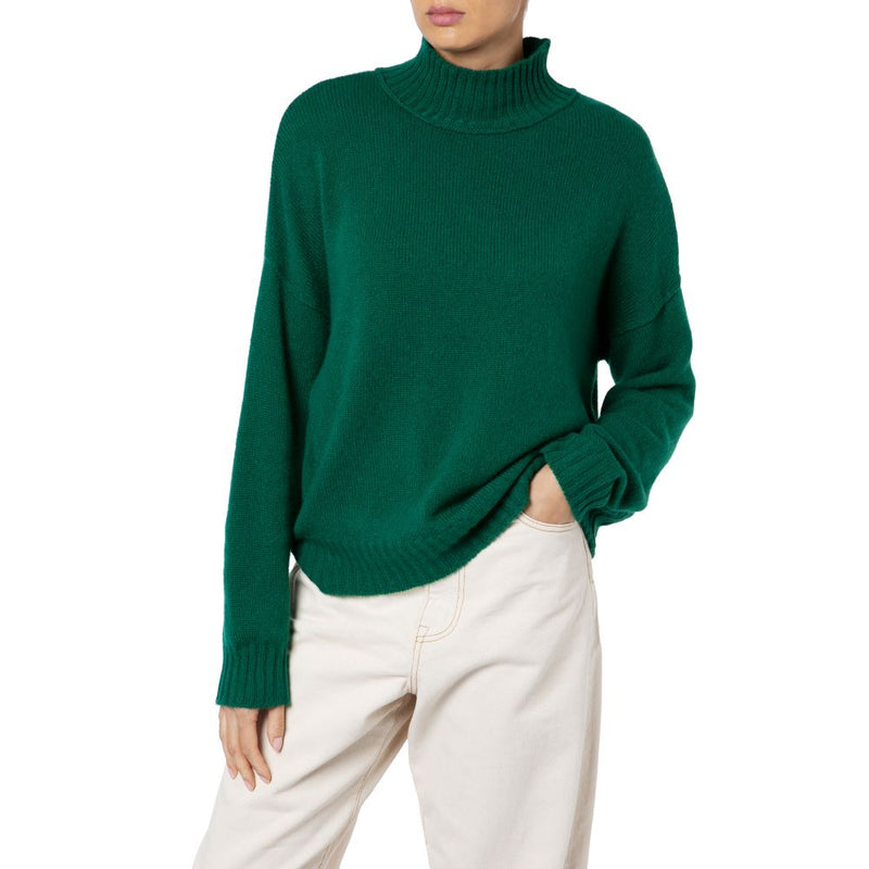 Loro Piana Cashmere Slouchy jumper Fir Green Marilyn Moore