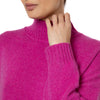 Dublin Slouchy Cashmere Jumper Fuchsia