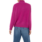 Dublin Slouchy Cashmere Jumper Fuchsia