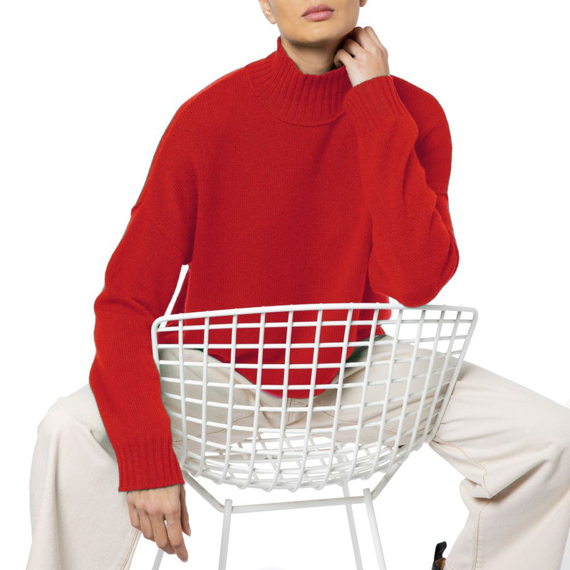 Cashmere slouchy jumper hotsell
