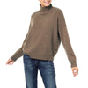 Loro Piana Cashmere Slouchy sweater Taupe Brown Natural Marilyn Moore