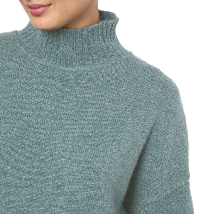 Bue Green Loro Piana Cashmere slouchy sweater dublin by Marilyn Moore
