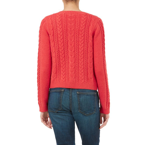 Contemporary Cashmere Cable Cardigan Last one