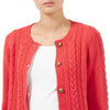 Contemporary Cashmere Cable Cardigan Last one