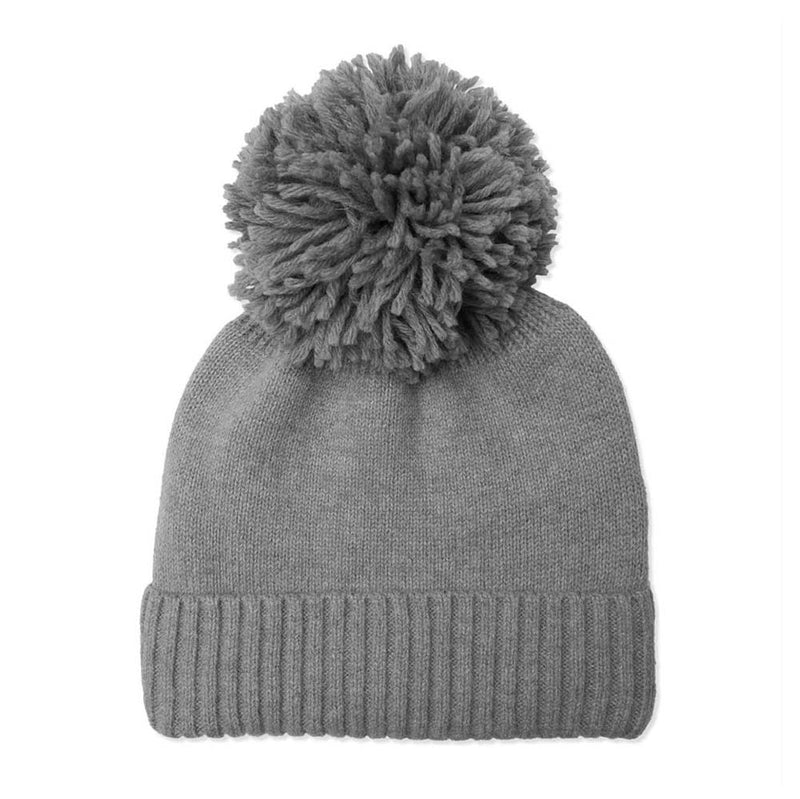 Double Layer Cashmere Hat Grey