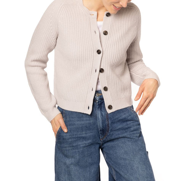Mortlake Cashmere Cardigan Natural