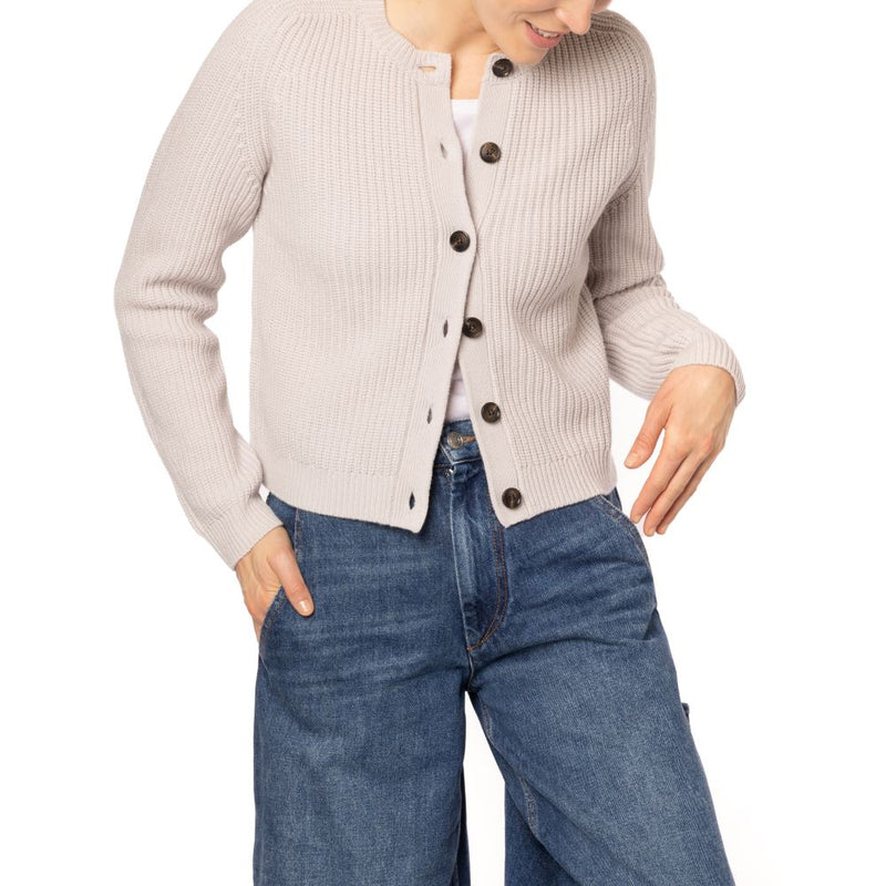 Cashmere Cardigan Natural