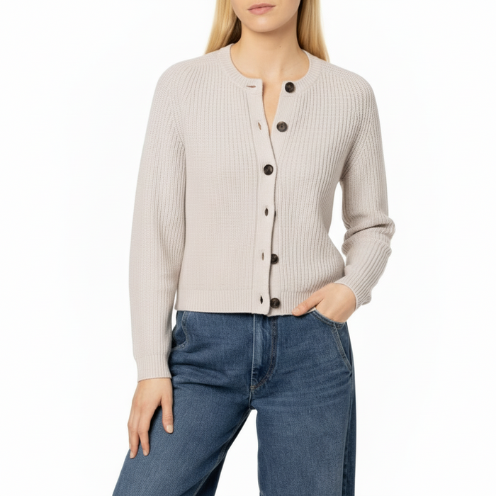 Mortlake Cashmere Cardigan Natural