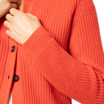 Cashmere CardiganSummer Coral