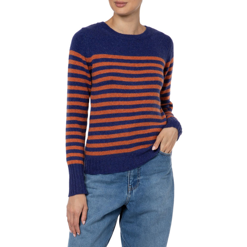 Padstow Relaxed Cashmere Sweater Indigo