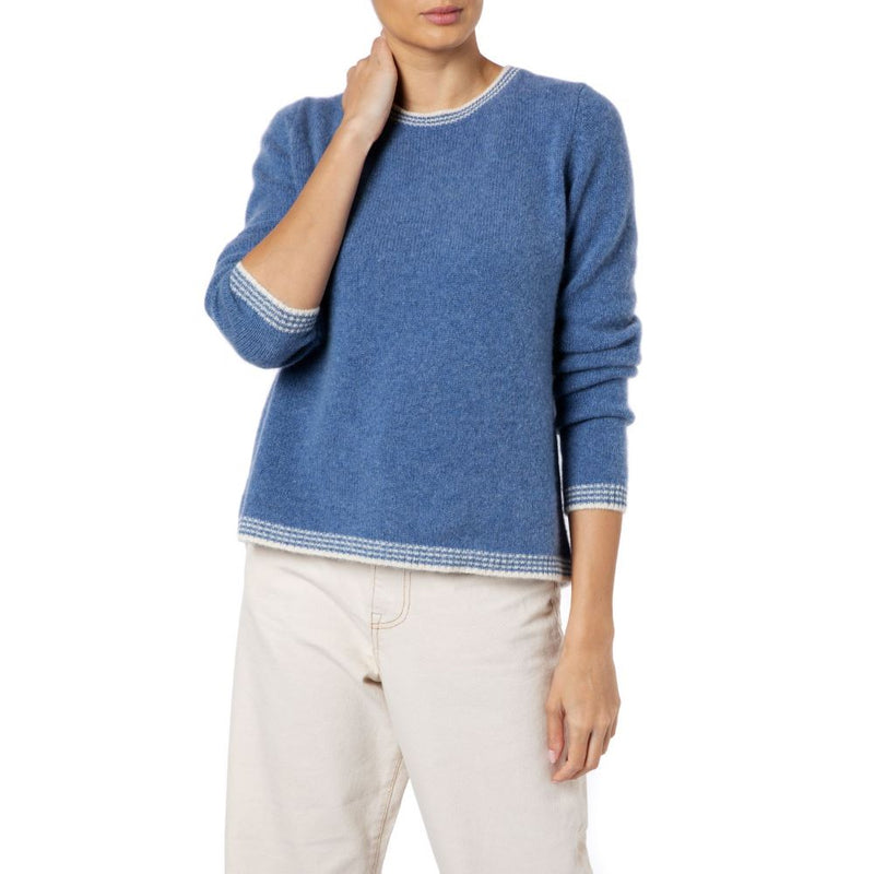 Loro Piana Cashmere Relaxed sweater Blue Denim Marilyn Moore