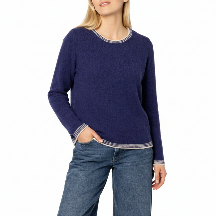 Purbeck Handmade Cashmere Sweater Ink