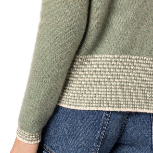 Purbeck Handmade Cashmere Sweater Sage