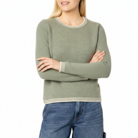 Purbeck Handmade Cashmere Sweater Sage
