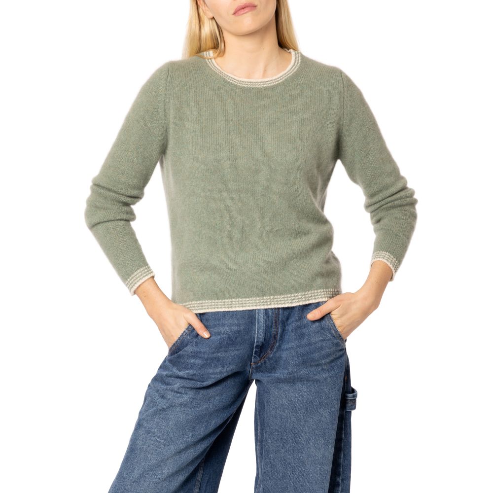 Purbeck Handmade Cashmere Sweater Sage