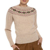 Revival Retro Fair Isle sweater. Fair Isle natural Scottish sweater Marilyn Moore