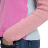 Dosany Pink Cashmere Colour Block Sweater Marilyn Moore