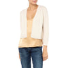 Lucy Handmade Cashmere Cardigan Shrug ivory natural cream Marilyn Moore