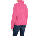 Anya Cashmere Cable Jumper Cashmere Pink Marilyn Moore