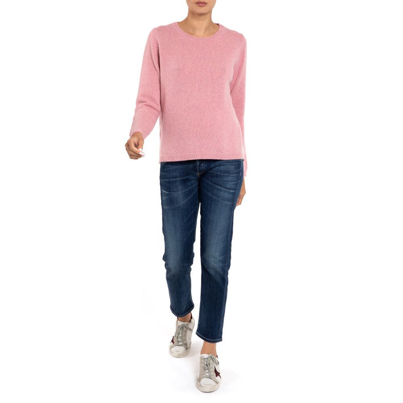 Brooklyn Handmade Cashmere Jumper Pink Marilyn Moore 