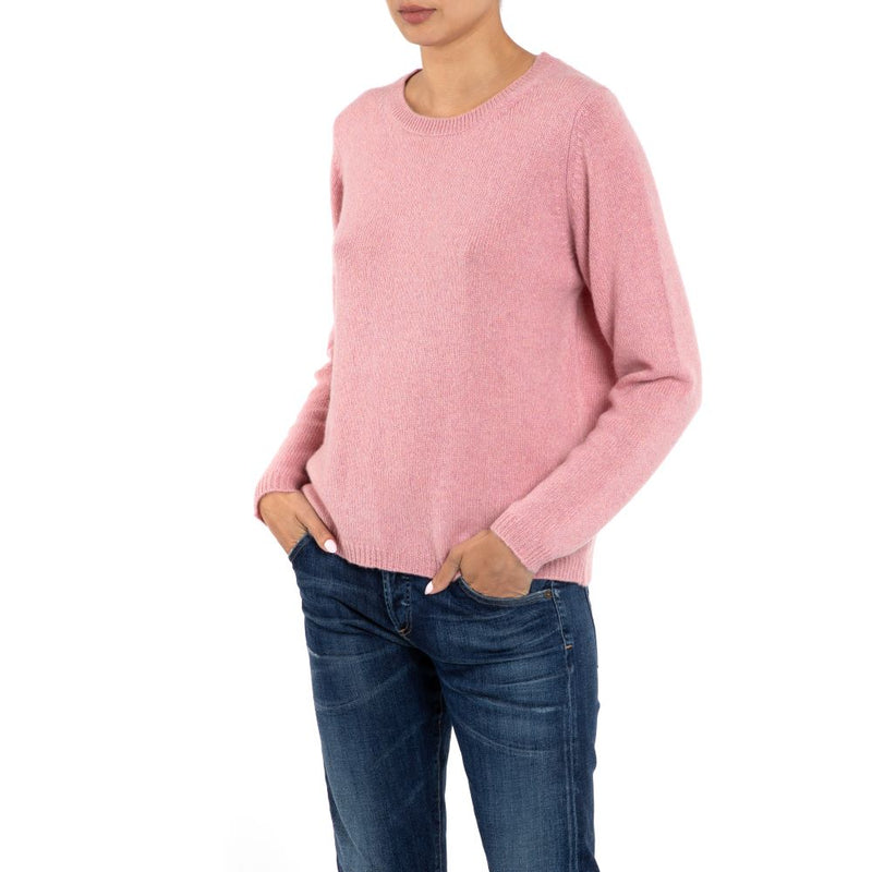 Brooklyn Handmade Cashmere Jumper Pink Marilyn Moore