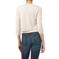 Avi Ivory Cashmere Cardigan Shrug