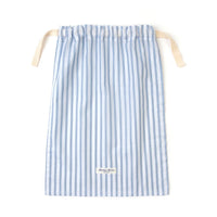 Cotton shirting drawstring bag Marilyn Moore