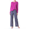 Brooklyn Handmade boxy Cashmere jumper Fuchsia Marilyn Moore