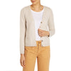 Cashmere V neck Cardigan Natural oat Marilyn Moore