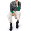 Edith Hand Knitted Cashmere Fair Isle Sweater Marilyn Moore