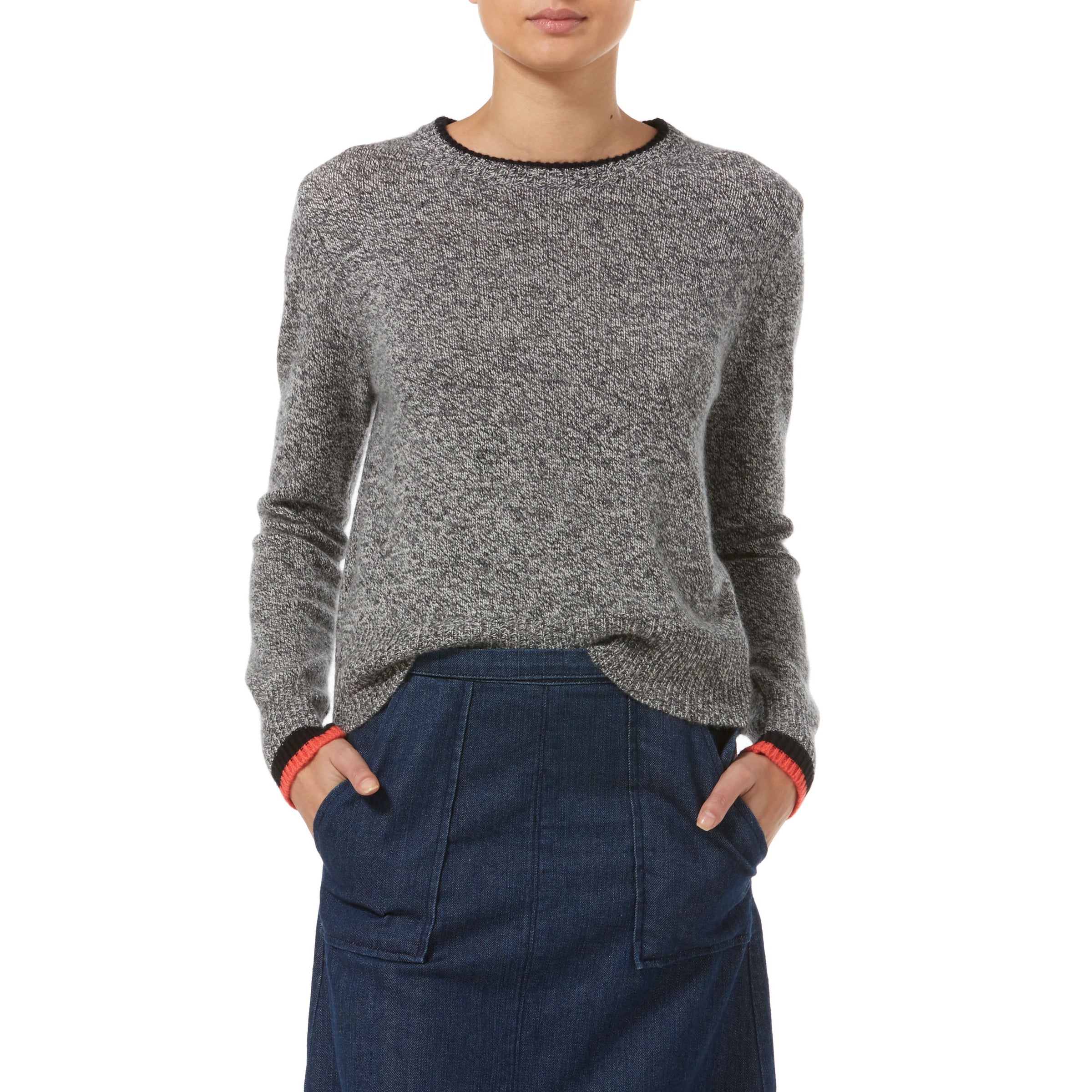 Eleanore Cashmere Tweed Sweater Marilyn Moore