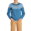 Scottish Lambswool Fair isle blue Marilyn Moore