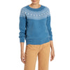 Scottish Lambswool Fair isle blue Marilyn Moore