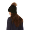 Double Layer Cashmere hat Black From Marilyn Moore