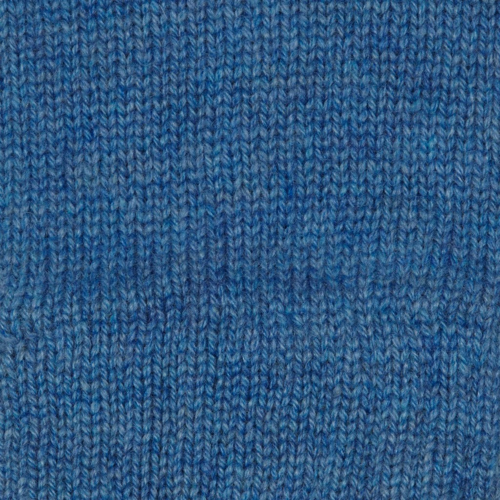 Cashmere wrist warmers chambray blue Scottish Marilyn Moore